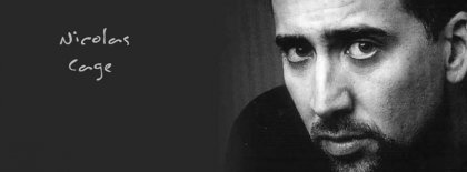 Nicolas Cage Cover Facebook Covers